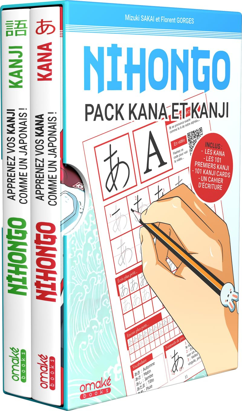 Coffret nihongo : pack kana et kanji