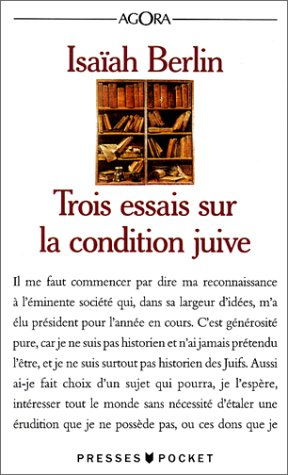 Trois essais sur la condition juive