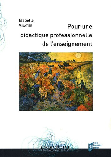 Pour une didactique professionnelle de l'enseignement