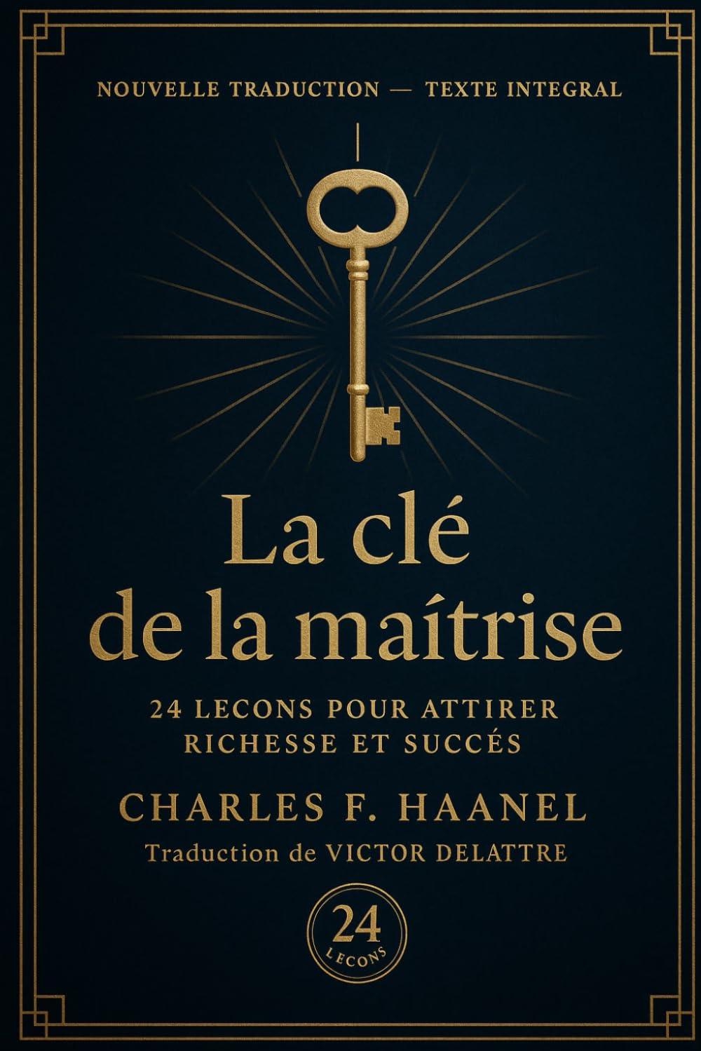 La clé de la maîtrise: 24 leçons pour attirer à soi richesse et succès