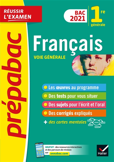 Français 1re générale : bac 2021