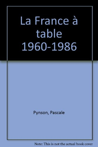 La France à table