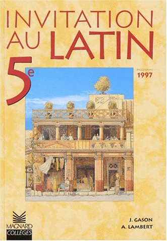 Invitation au latin, 5e