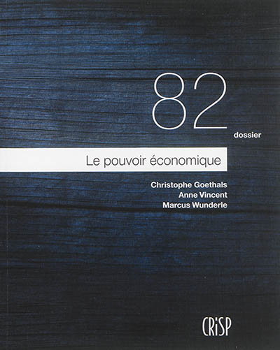 Le pouvoir économique