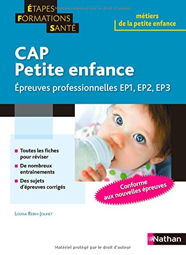 CAP petite enfance : épreuves professionnelles EP1, EP2, EP3