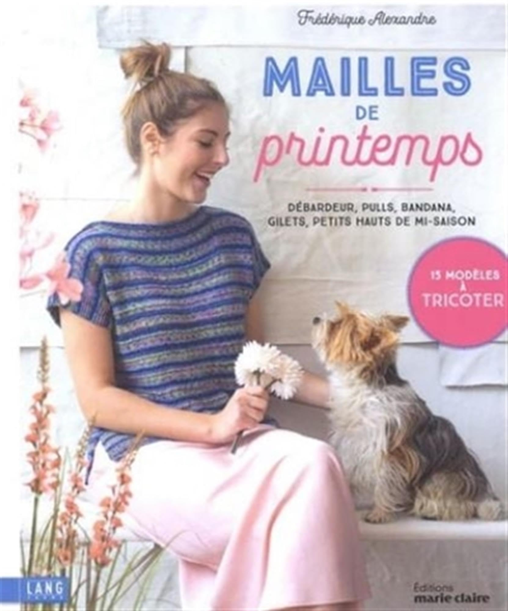 Mailles de printemps : débardeur, pulls, bandana, gilets, petits hauts de mi-saison : 15 modèles à t