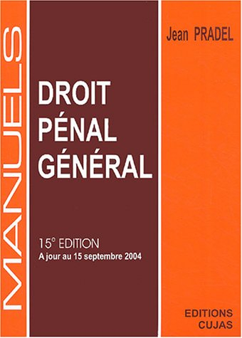 manuel de droit pénal général