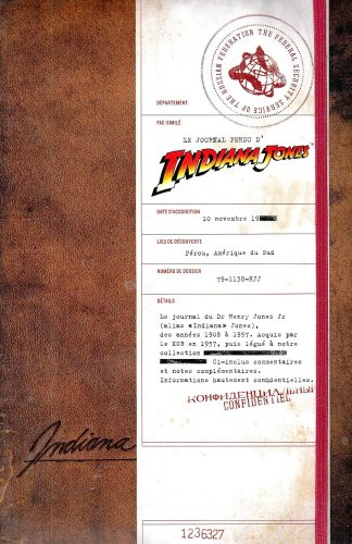 Le journal perdu d'Indiana Jones