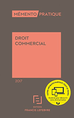 Droit commercial : 2017