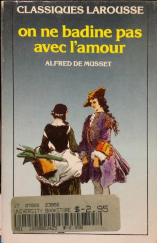on ne badine pas avec l'amour