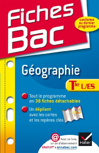 Géographie, terminale L, ES