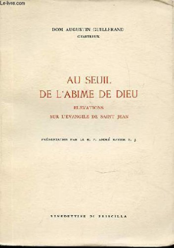 au seuil de l'abime de dieu