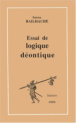 Essai de logique déontique