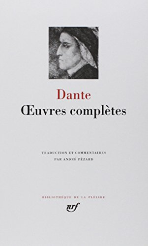 dante : oeuvres complètes