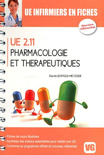 UE 2.11 : pharmacologie et thérapeutiques
