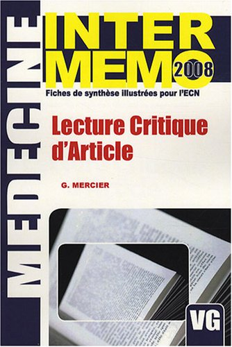 Lecture critique d'article