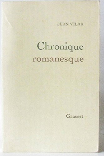 chronique romanesque.