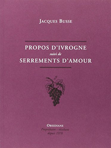 propos d'un ivrogne