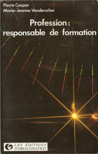 Profession, responsable de formation