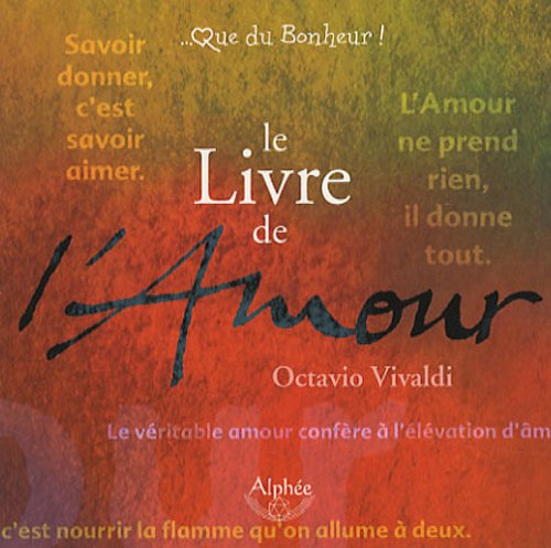Le livre de l'amour