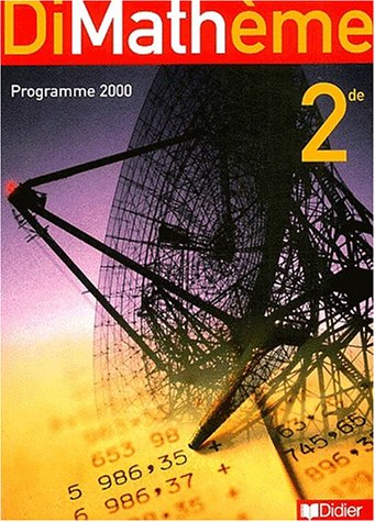 Dimathème 2de : livre de l'élève