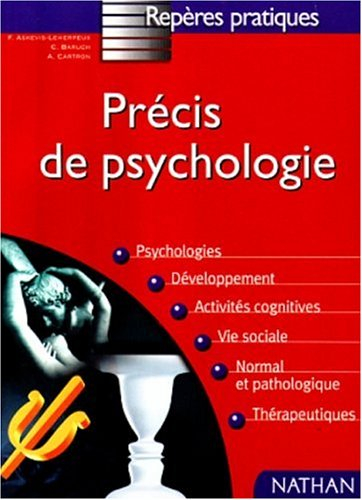précis de psychologie