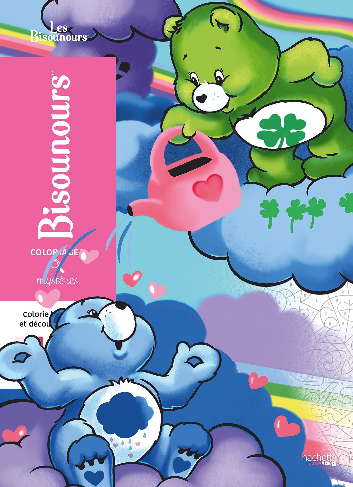 Coloriages mystères : Bisounours : Colorie les chiffres et découvre l'image !