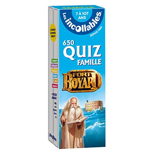 Les incollables, Fort Boyard : 650 quiz famille, 7 à 107 ans