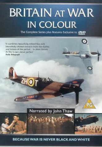 britain at war in colour [import anglais]