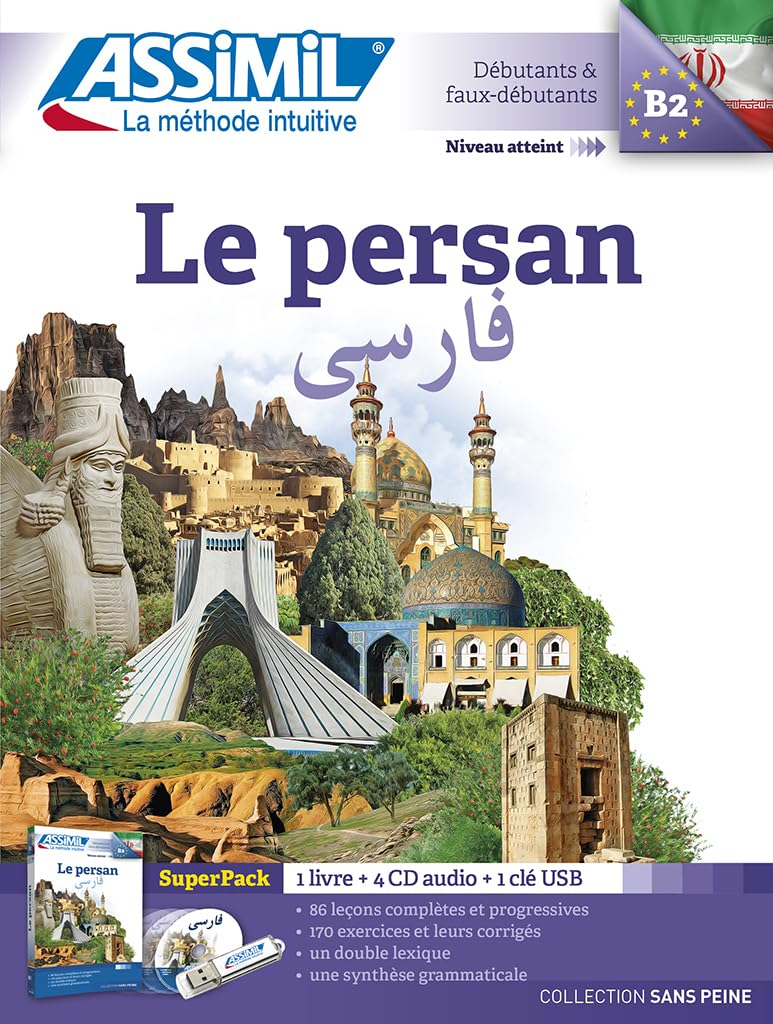 Le Persan Superpack (livre+4Cd audio+1clé USB)