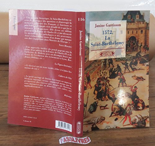 1572, la saint-barthélemy