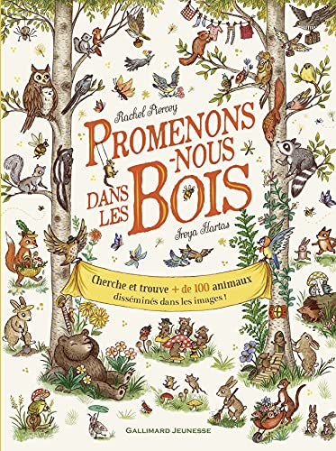 Promenons-nous dans les bois : cherche et trouve + de 100 animaux disséminés dans les images !
