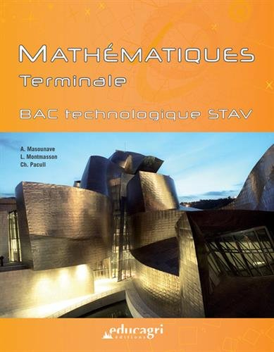 Mathématiques : terminale bac technologique STAV