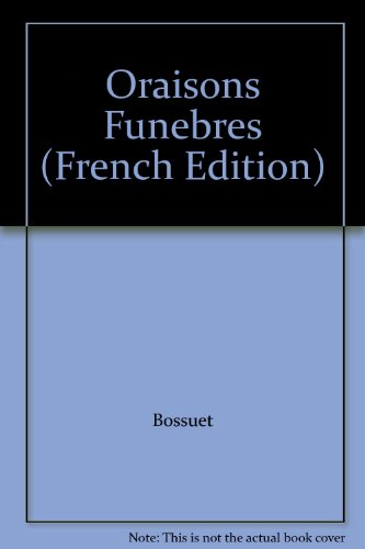oraisons funebres