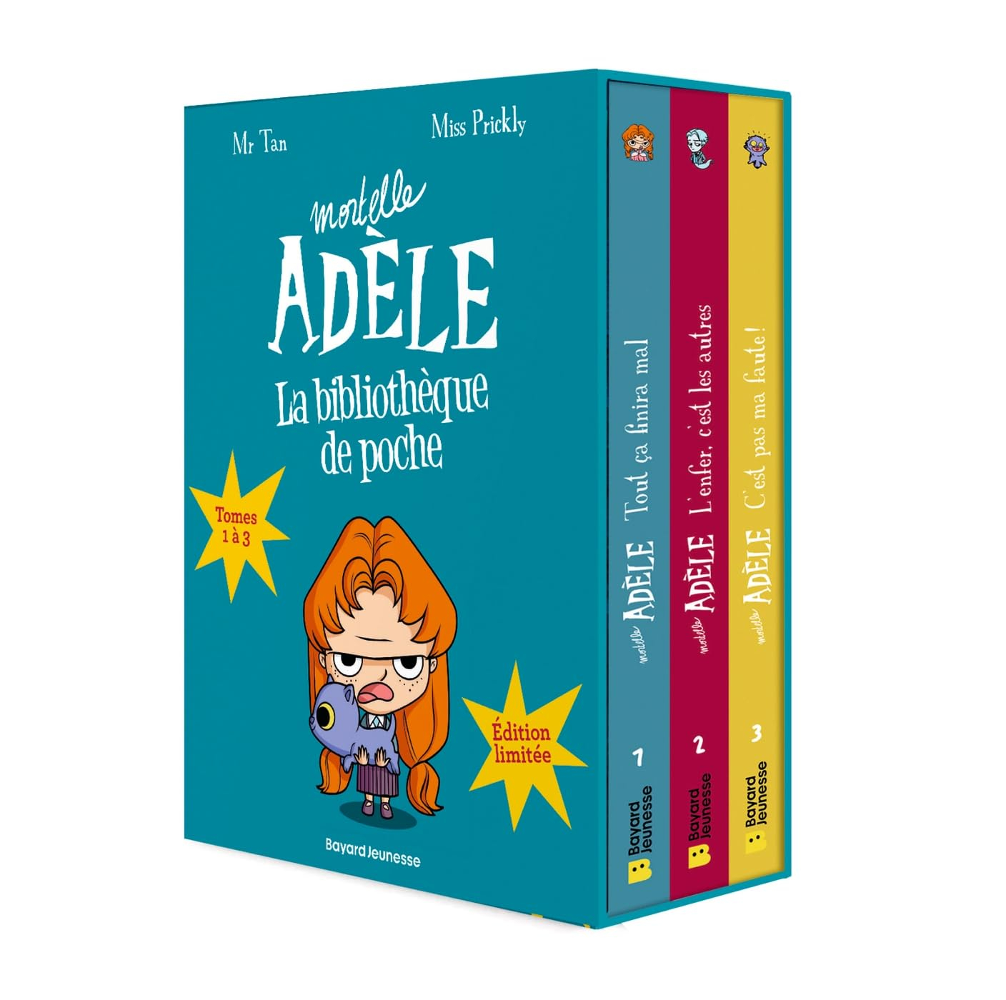 Mortelle Adèle : la bibliothèque de poche : tomes 1 à 3