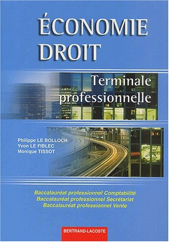 economie droit terminale professionnelle bac pro comptabilité, secrétariat, vente