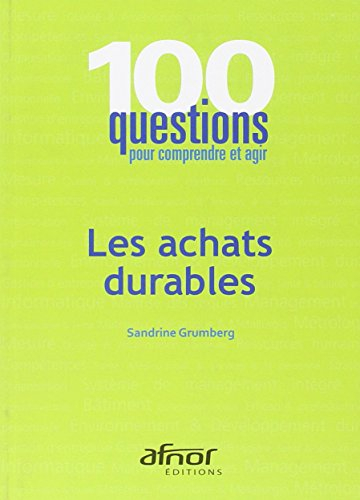 Les achats durables