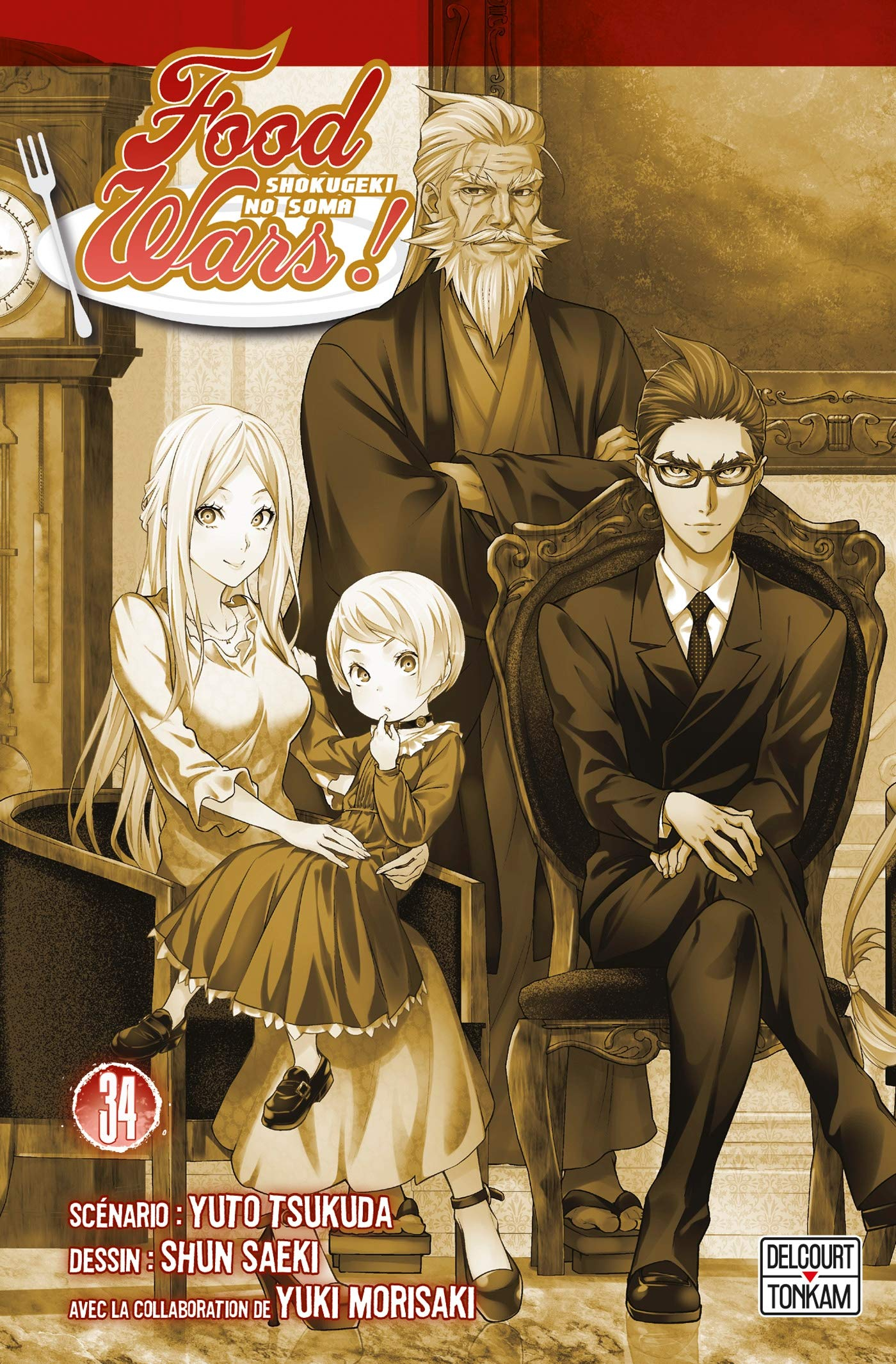 Food wars. Vol. 34. Shokugeki no Sôma. Vol. 34