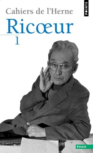 Cahiers de L'Herne : Ricoeur. Vol. 1