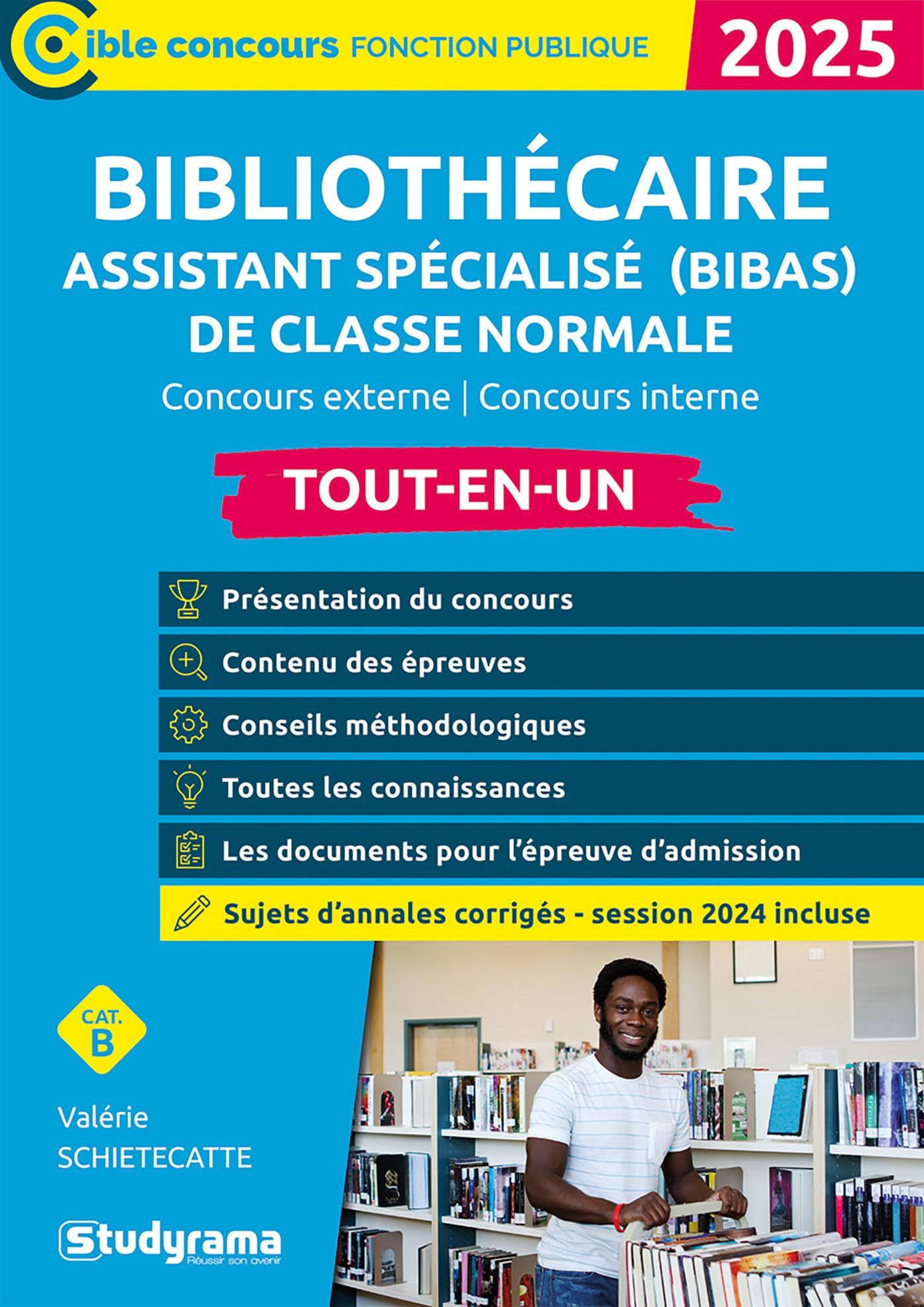 Bibliothécaire assistant spécialisé de classe normale (BibAs) : concours externe, concours interne, 