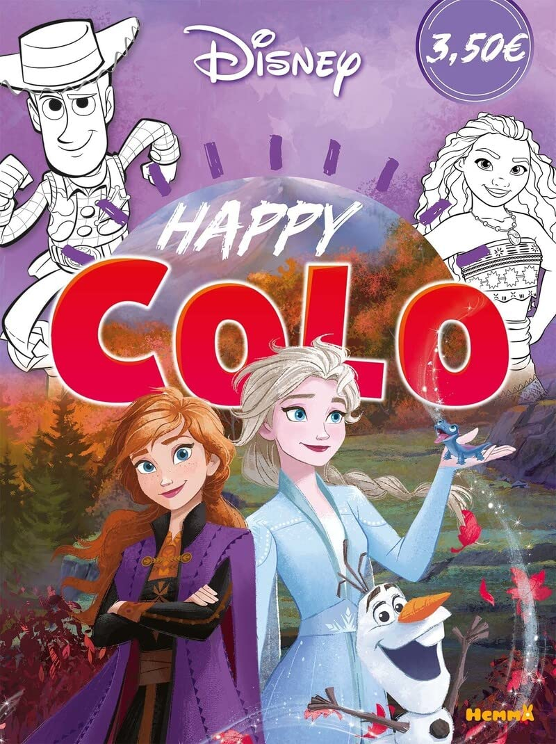 Disney : Happy colo (Anna et Elsa)