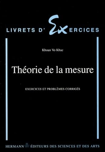 Théorie de la mesure