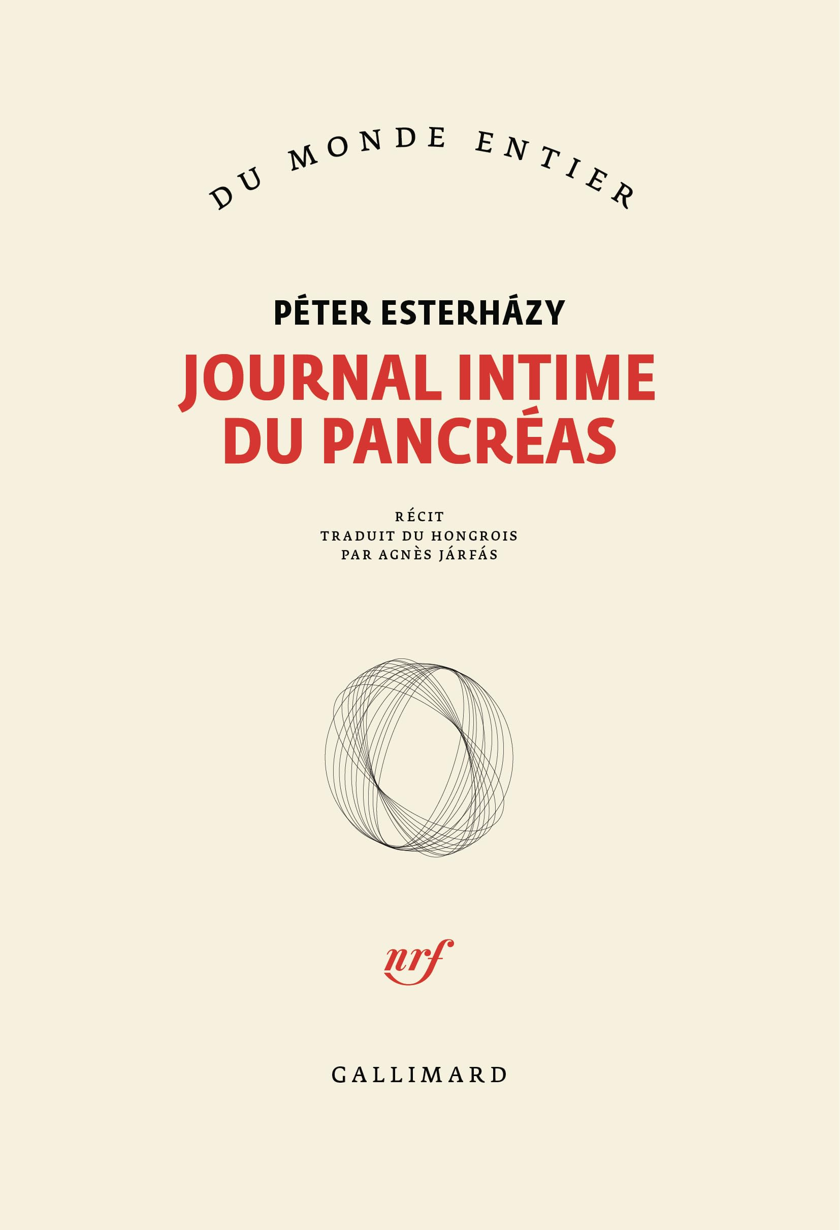 Journal intime du pancréas : récit