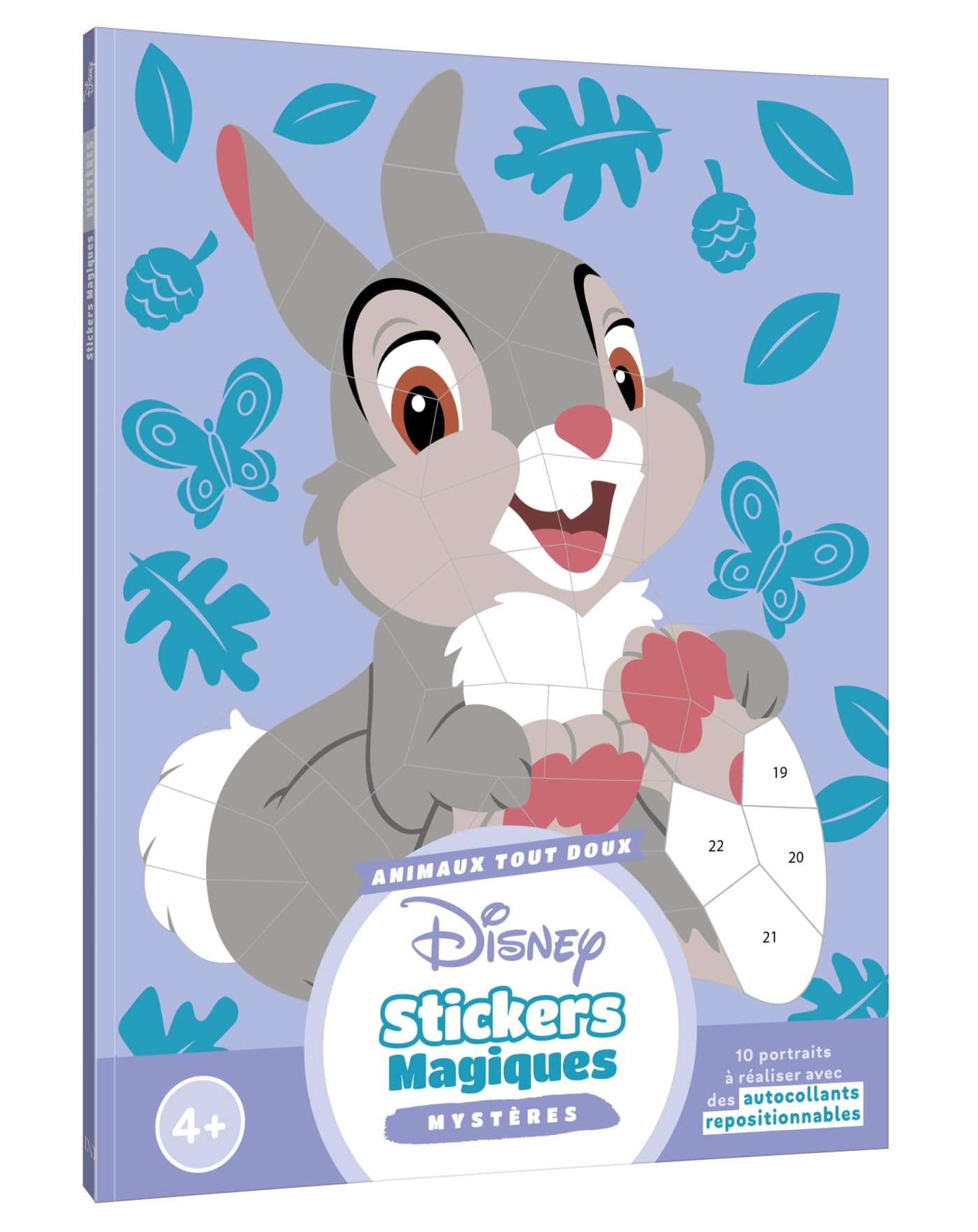 DISNEY : Mes stickers magiques : Mystères (4+) - Animaux tout doux