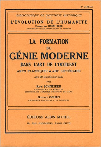 l'evolution de l'humanité, n,48 : la formation du génie moderne dans l'art occidental