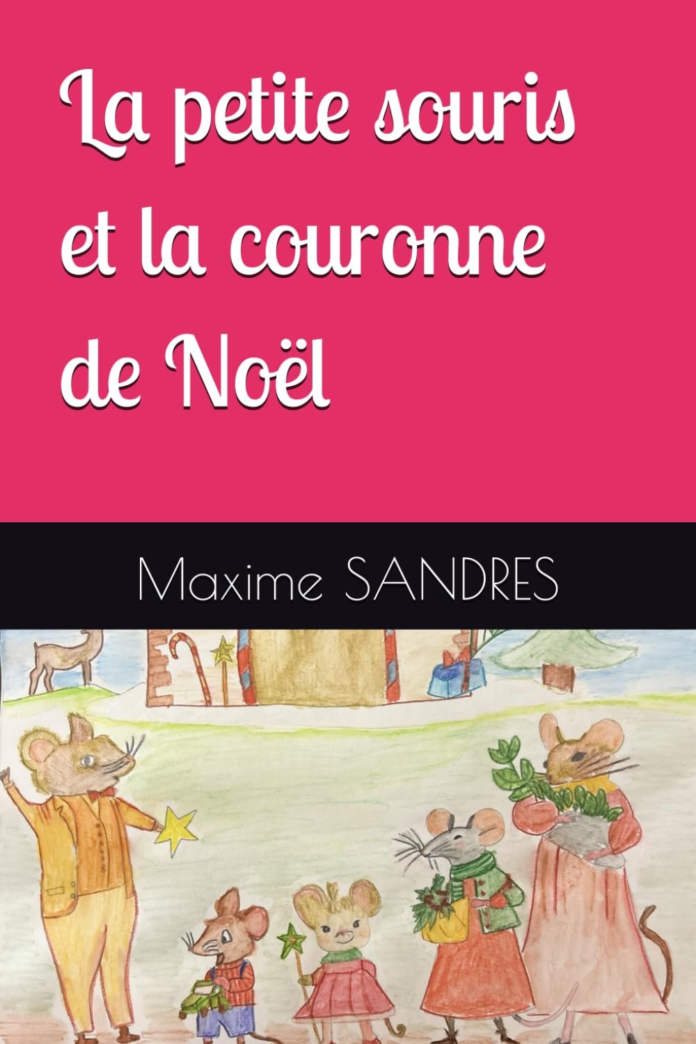 La petite souris et la couronne de Noël
