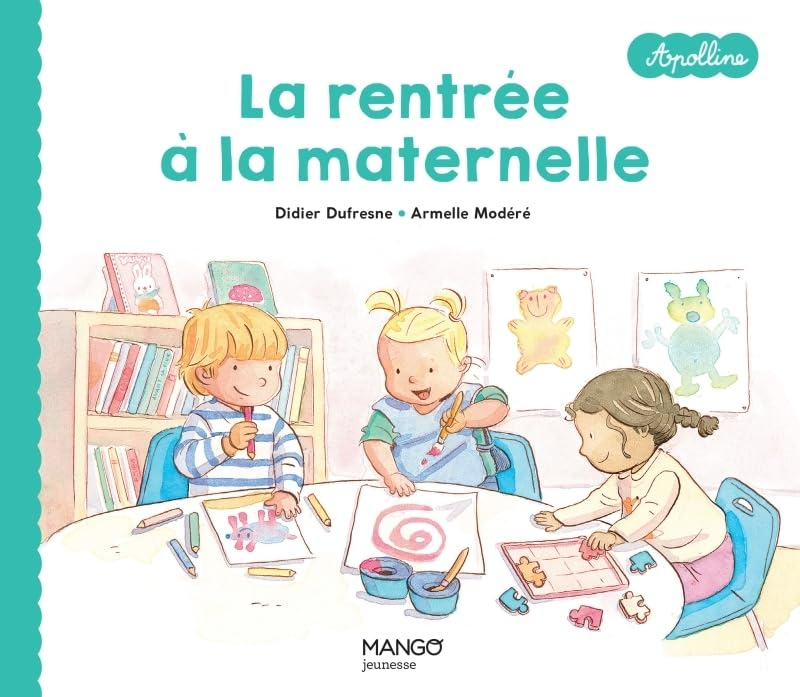 Apolline. La rentrée à la maternelle
