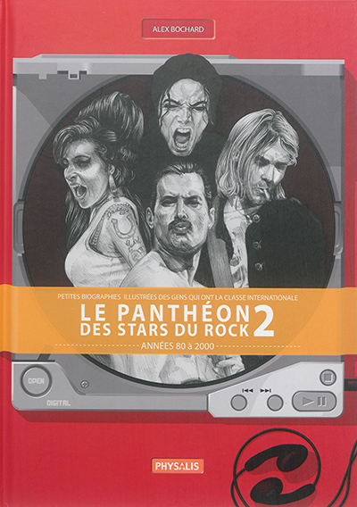 Le panthéon des stars du rock : petites biographies illustrées des gens qui ont la classe internatio
