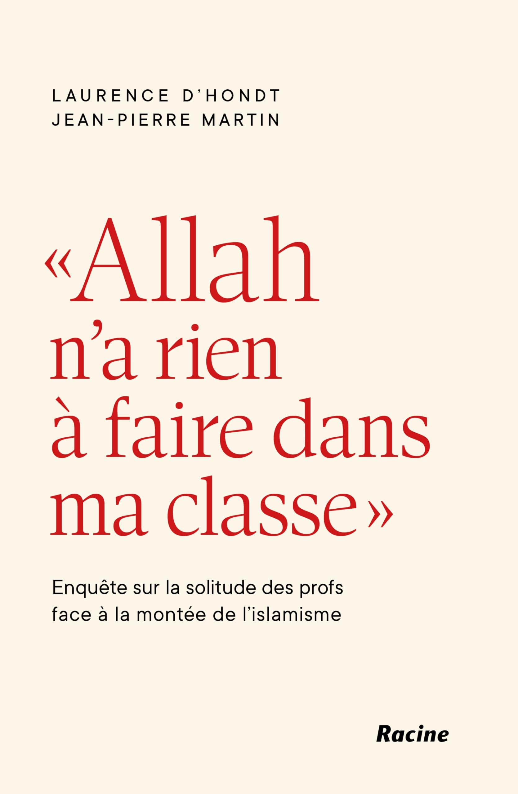 Allah n'a rien à faire dans ma classe : enquête sur la solitude des profs face à la montée de l'isla