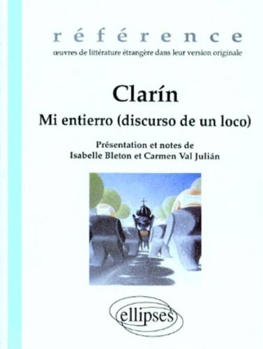 Mi entierro (discurso de un loco). El Hombre de los estrenos